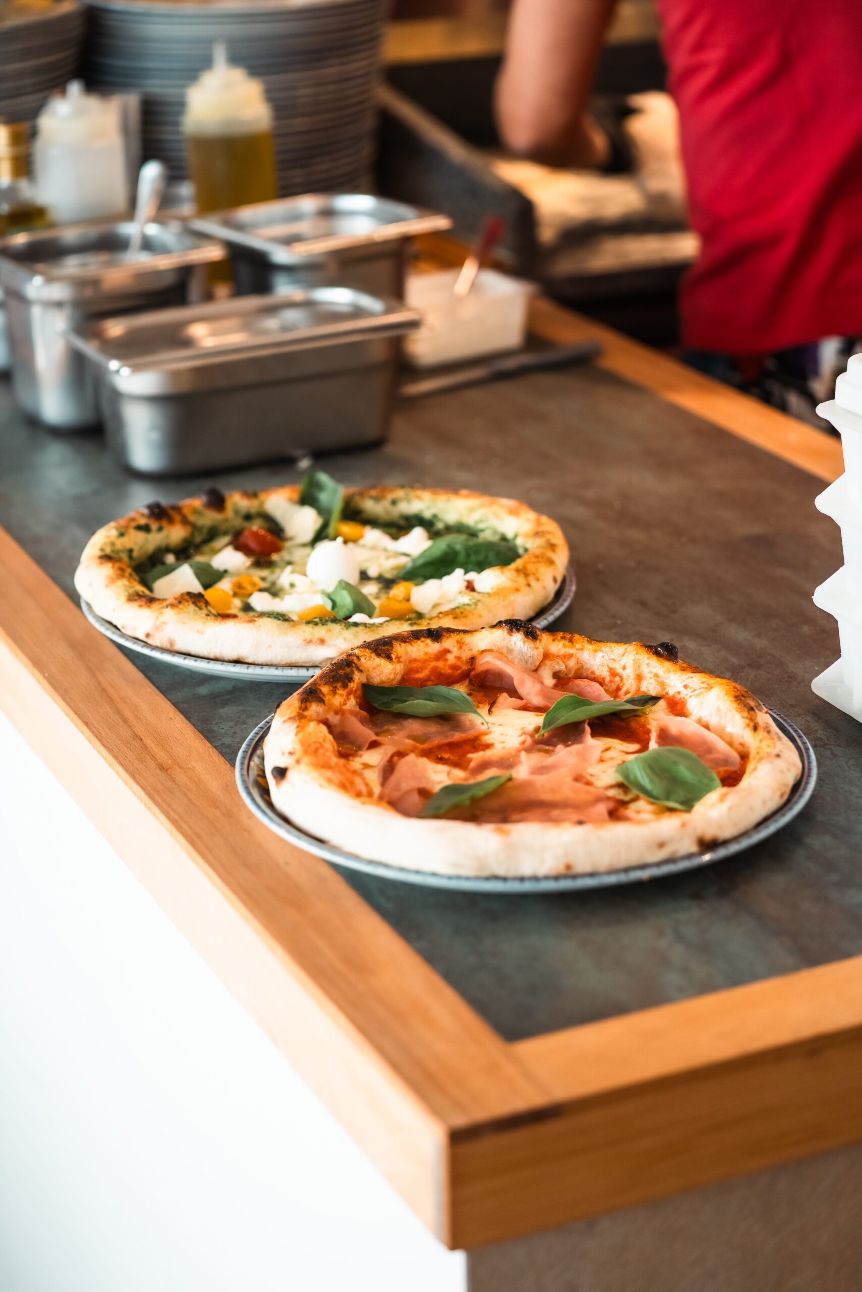 Authentic Italian dishes — pasta and antipasti